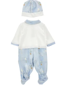 Completo due pezzi, tutina con cuffietta