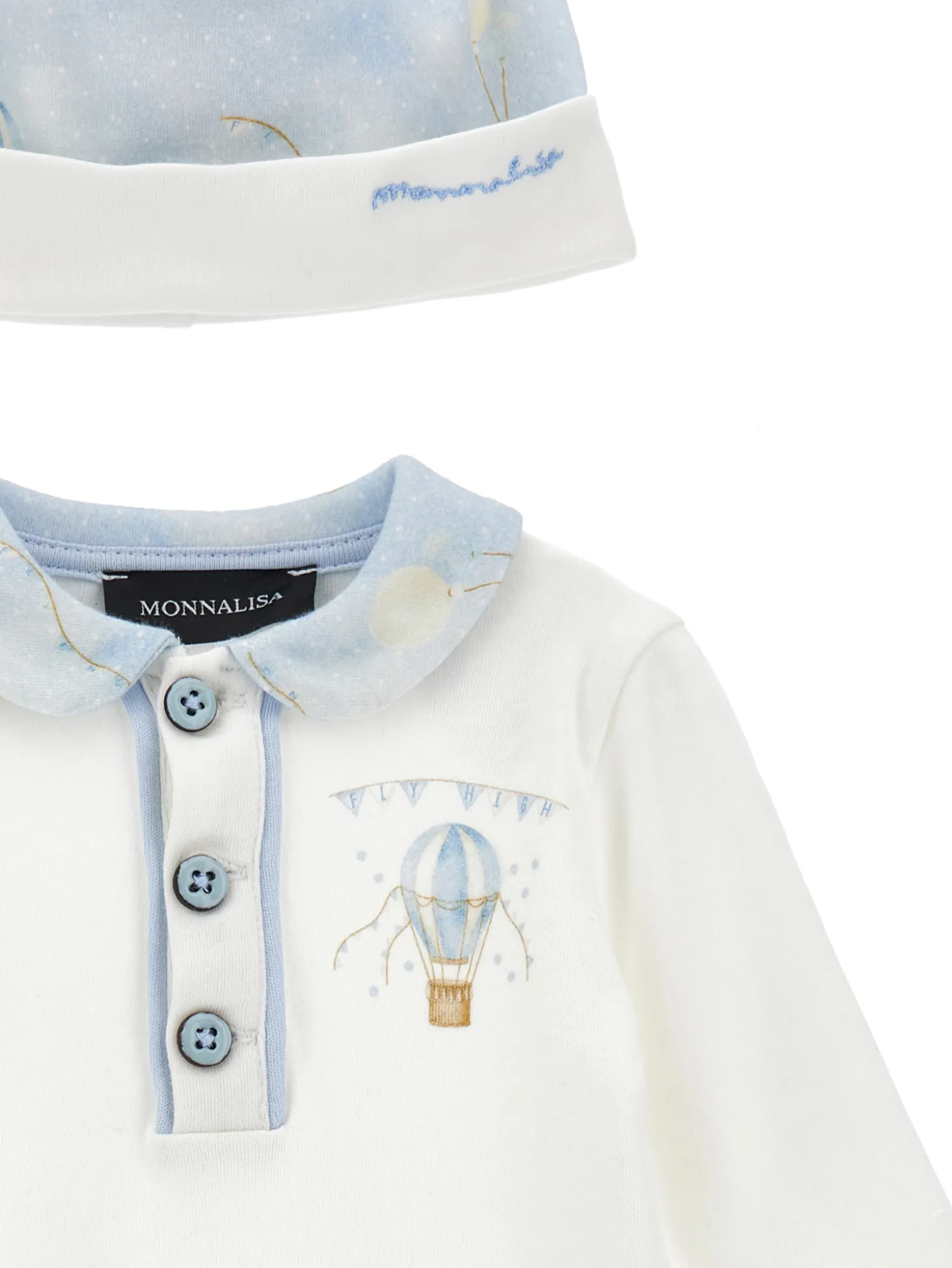 Completo due pezzi, tutina con cuffietta