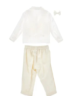 Completo elegante gilet tricot