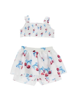 Completo mare ciliegie