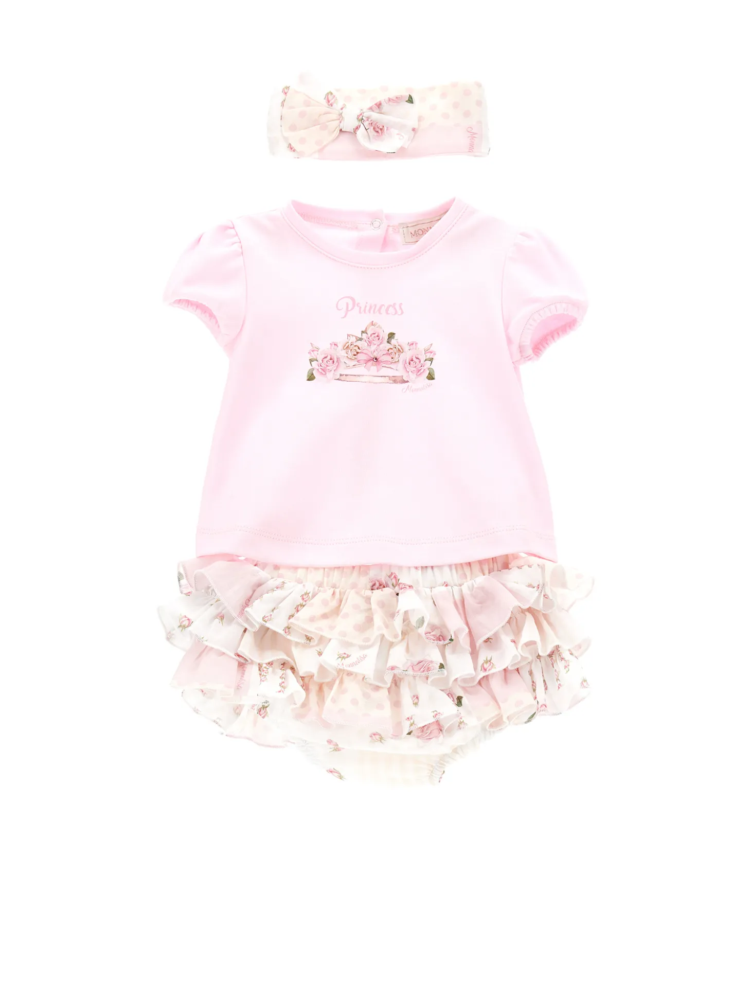 Completo neonata, tre pezzi cotone