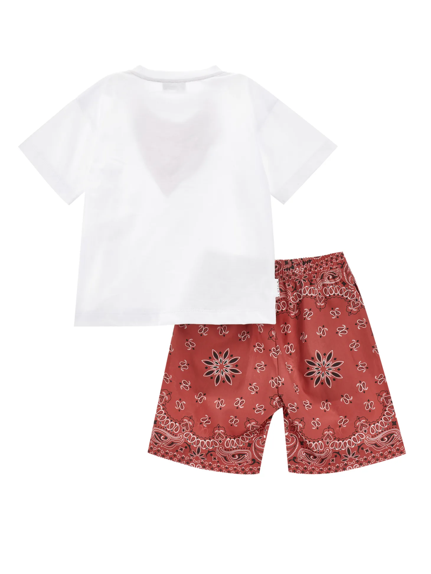 Completo popeline due pezzi paisley