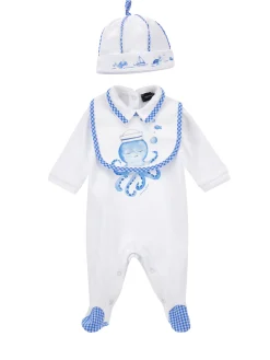 Completo tre pezzi cotone polpo