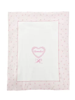 Copertina cotone logata