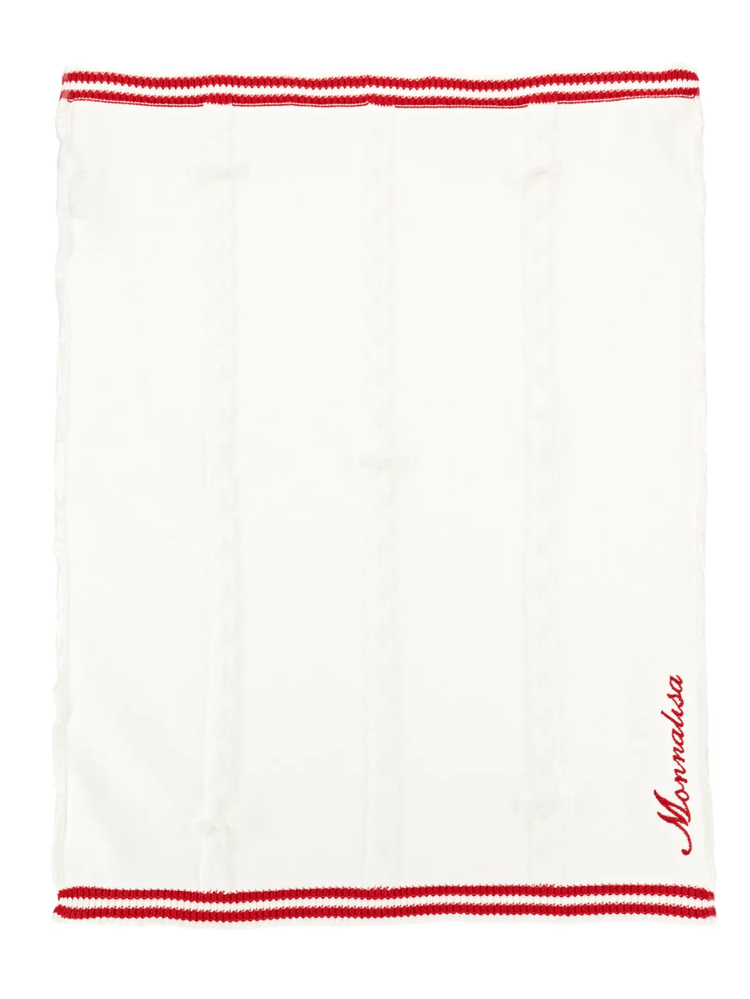Copertina filato cotone bicolor