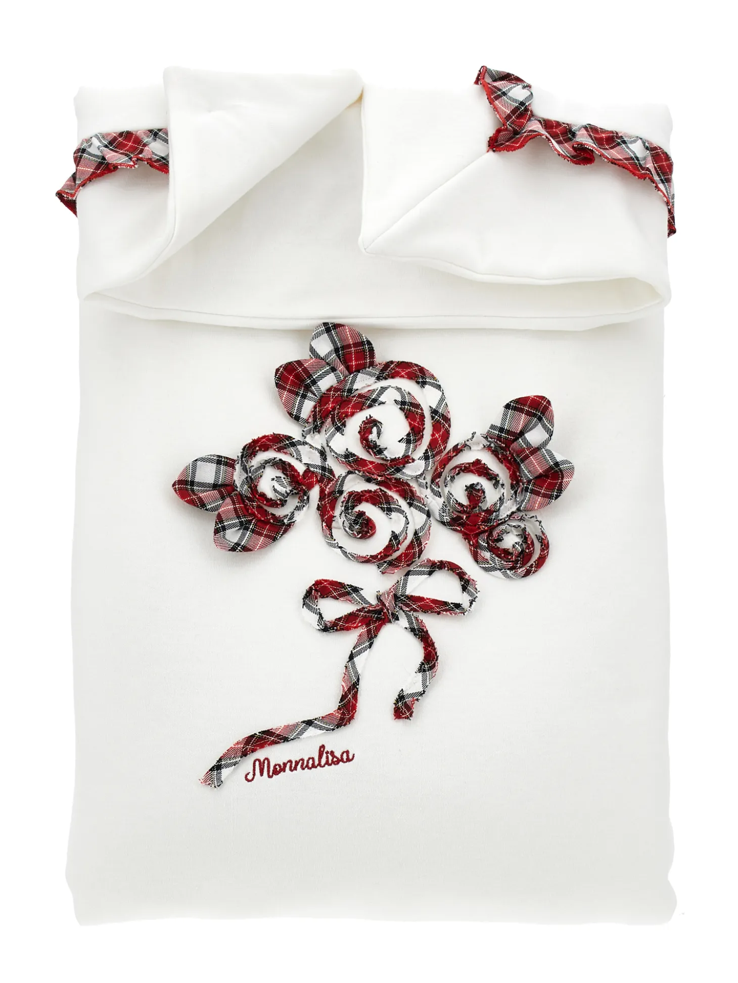 Copertina rose tartan