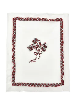 Copertina rose tartan