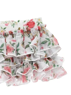 Copricostume stretch con tulle