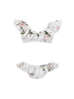 Costume due pezzi fiorellini