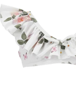 Costume due pezzi fiorellini