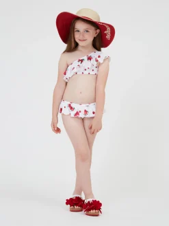 Costume due pezzi fragole