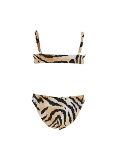 Costume due pezzi tigrato