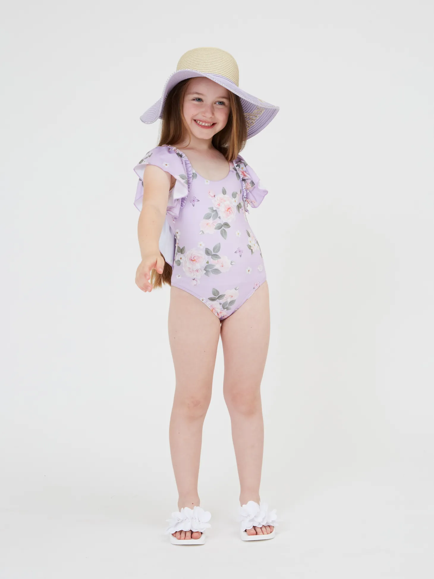 Costume intero floreale