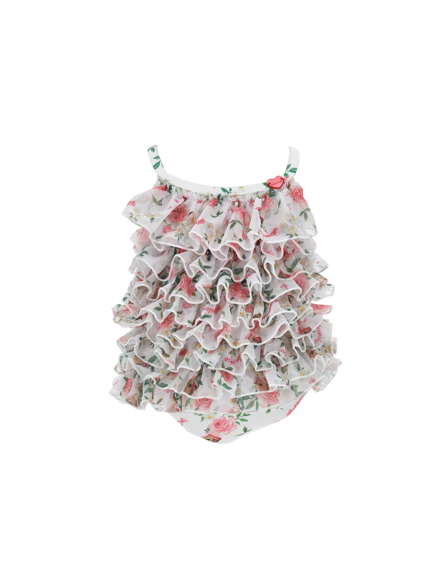 Costume stretch con tulle