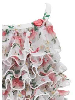 Costume stretch con tulle