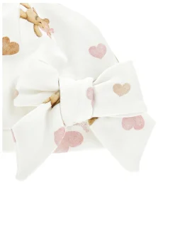 Cuffietta cotone cuori