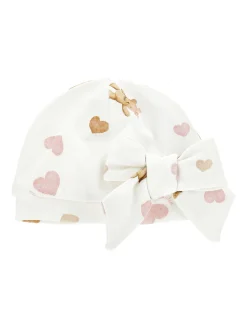 Cuffietta cotone cuori