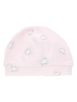 Cuffietta cotone stampa cristalli