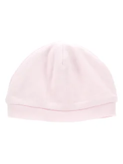 Cuffietta jersey con fiore