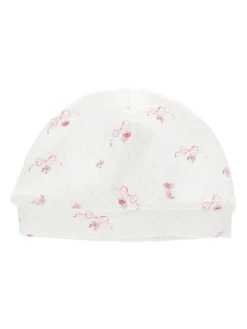 Cuffietta jersey floreale