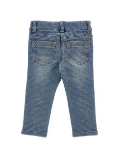 Denim jacquard orsetti