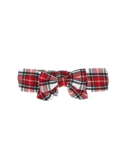 Fascia per capelli taffet&agrave; tartan