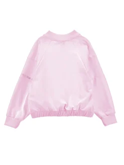 Felpa aperta con borchiette