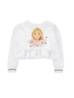 Felpa aperta Rapunzel con galette