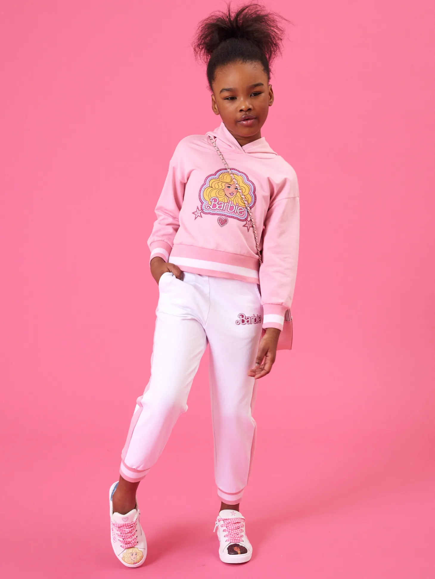 Felpa chiusa Barbie