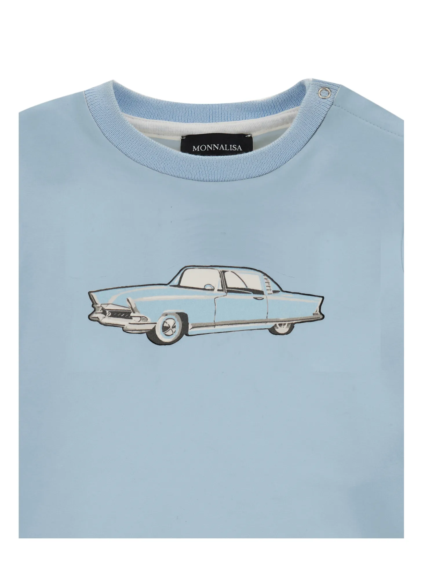 Felpa cotone con auto vintage