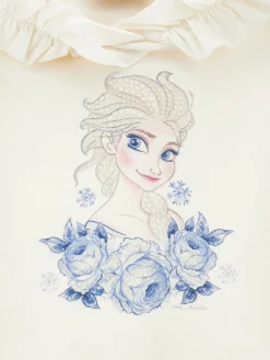 Felpa cotone rouche Frozen
