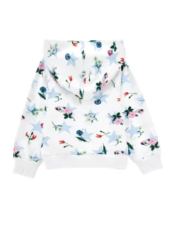 Felpa cotone stelle e fiori