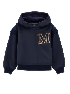 Felpa hoodie acetato