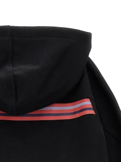 Felpa hoodie bicolor