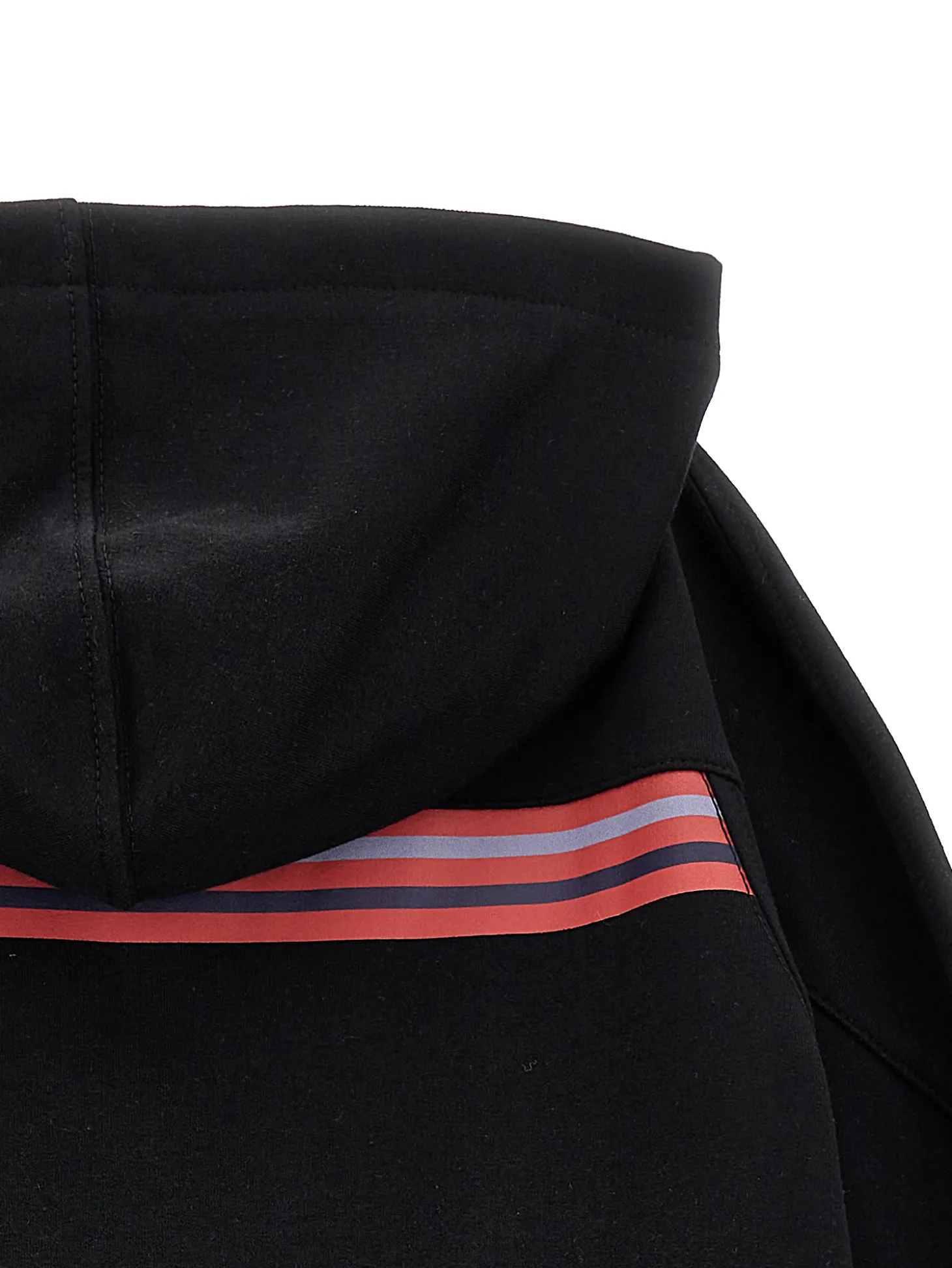 Felpa hoodie bicolor