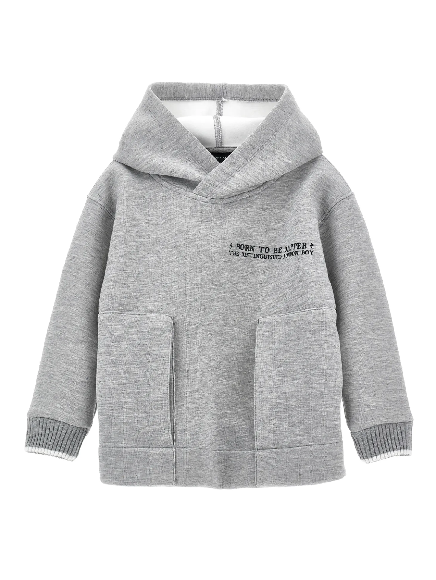 Felpa hoodie chiusa