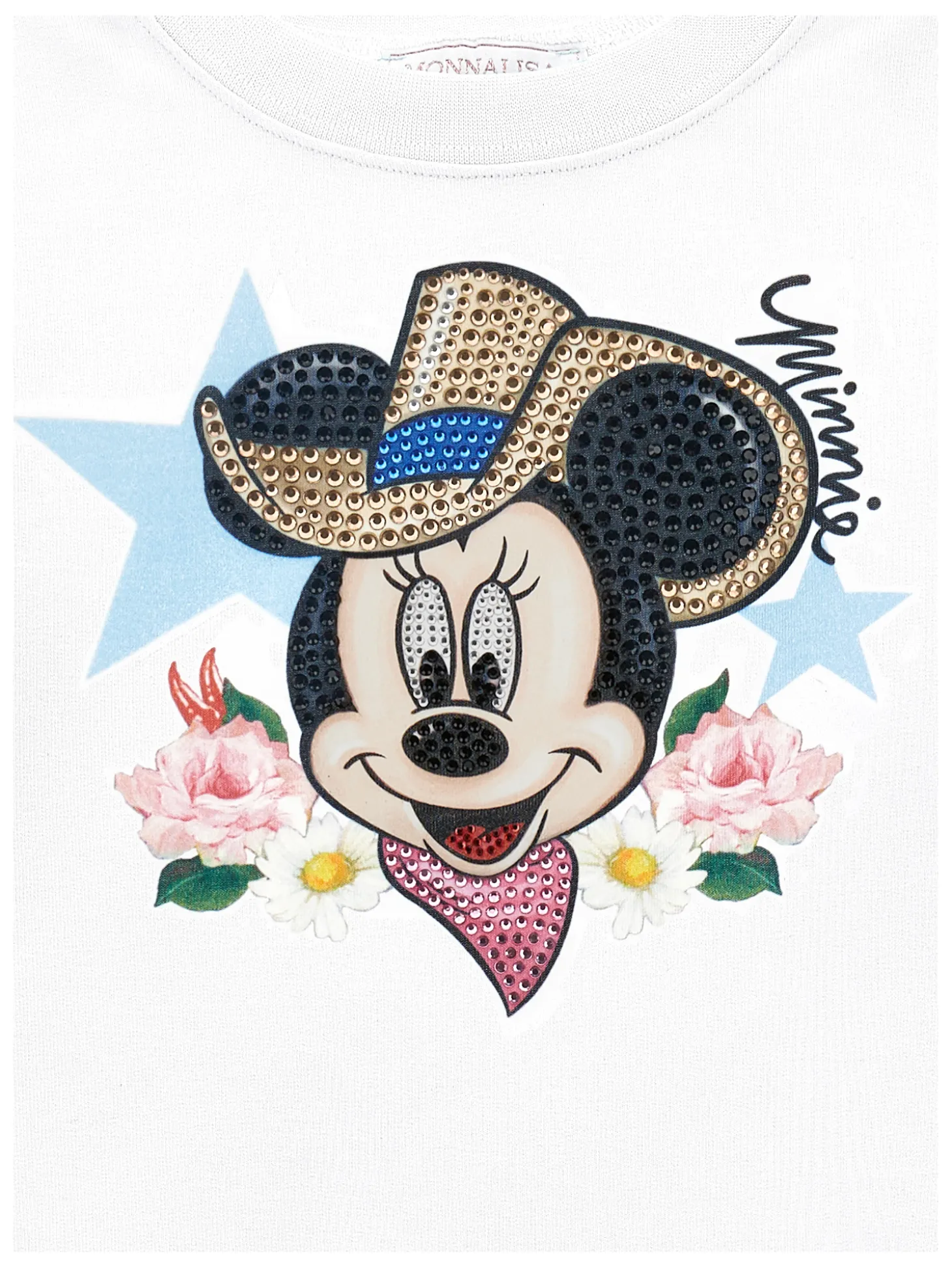 Felpa stampa Minnie
