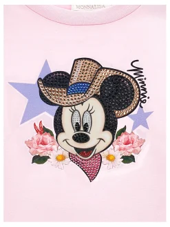 Felpa stampa Minnie