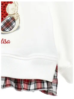 Felpa teddy bear strass