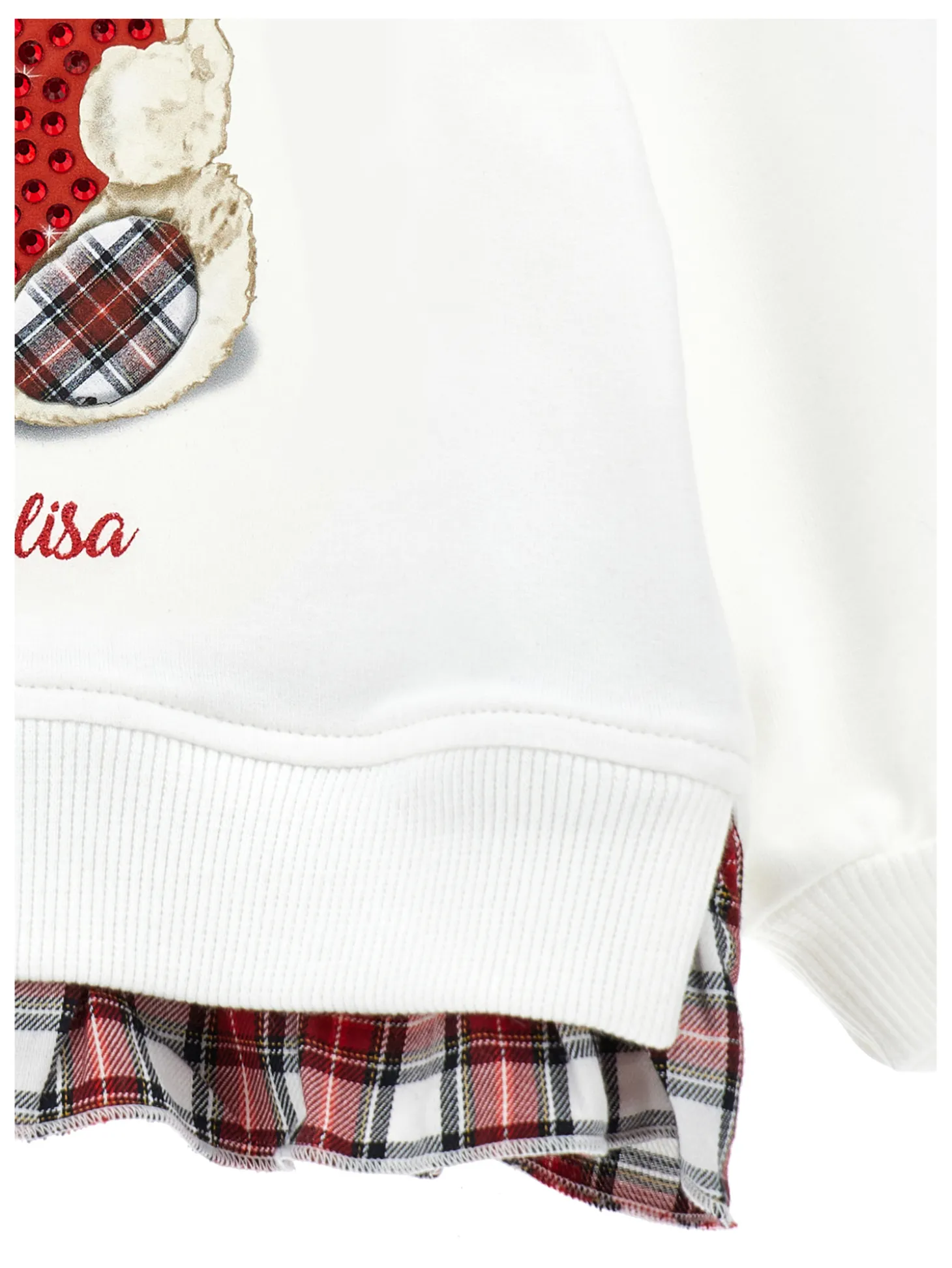 Felpa teddy bear strass