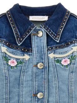 Giacchino denim felpa
