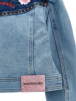 Giacchino denim felpa