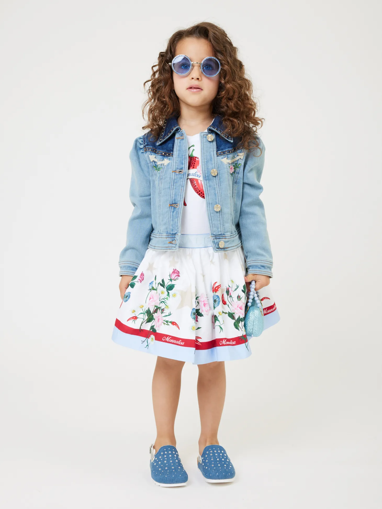 Giacchino denim felpa