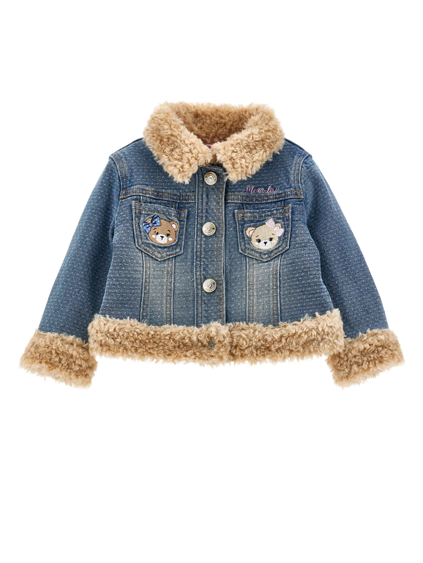 Giacchino denim jacquard