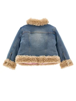 Giacchino denim jacquard