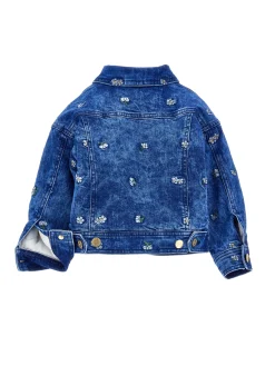 Giacchino jeans con peluche