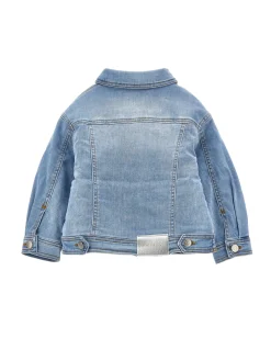 Giacchino jeans ricamato