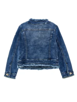 Giacchino jeans ricamato