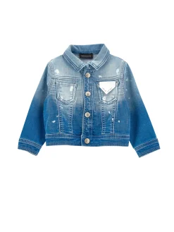 Giacchino jeans sfumato