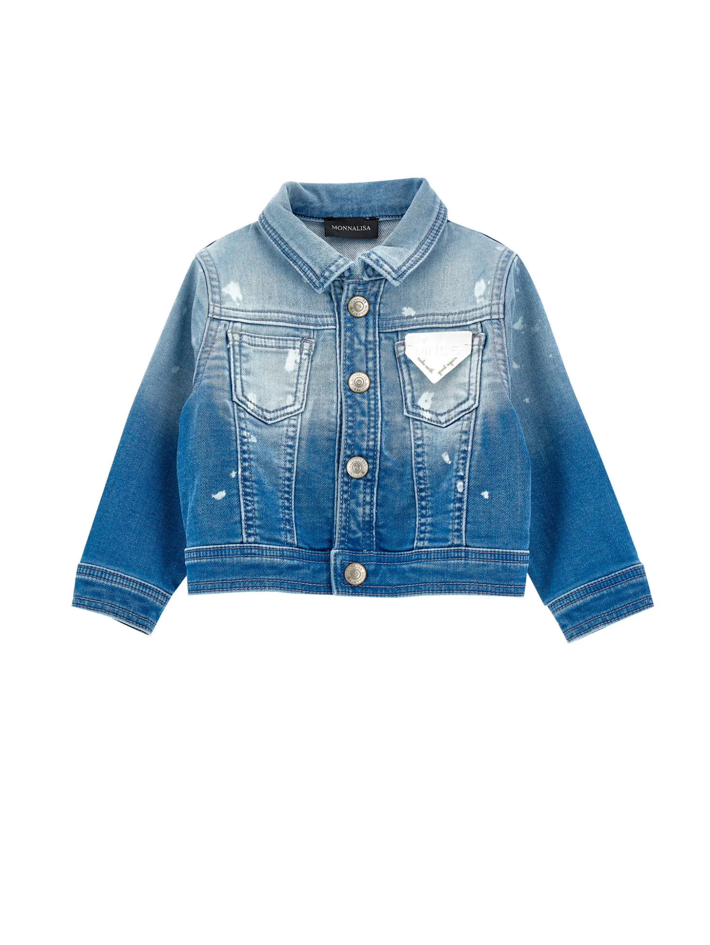 Giacchino jeans sfumato